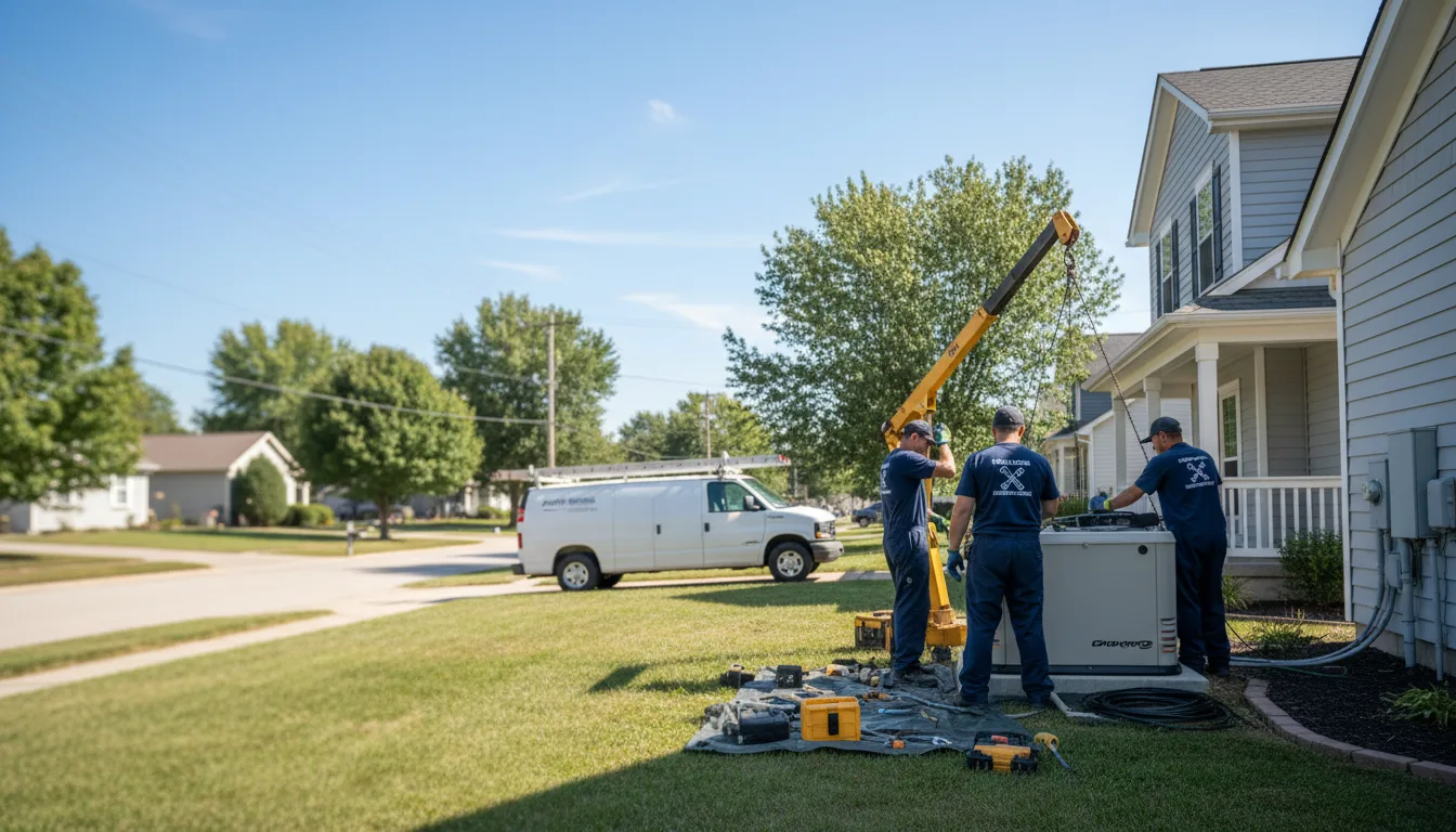 Generator Installation in Kingsbury, IN near me